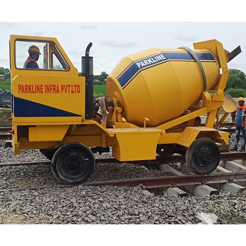Loading Concrete Mixer