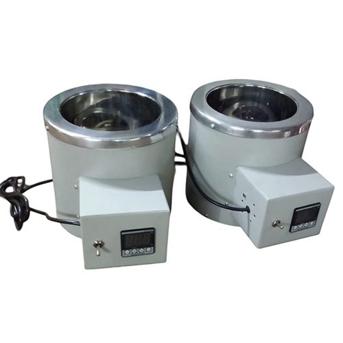 Oil Bath - Stainless Steel & Mild Steel Extraction Chamber, Up to 300°C, 230V | Industrial Use, Grey/Blue, 1-Year Warranty, High Quality Metal