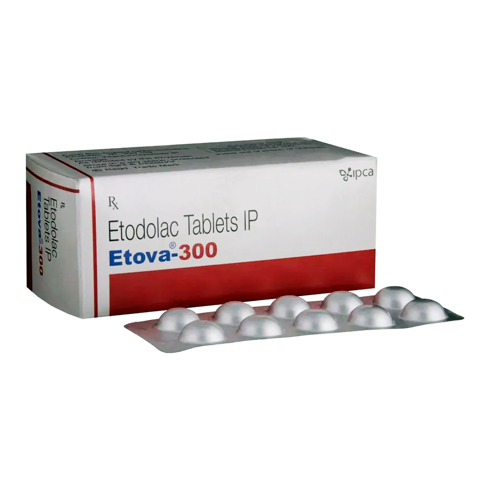 Etodolac Tablets Ip Etova-300 - Drug Type: Generic Drugs