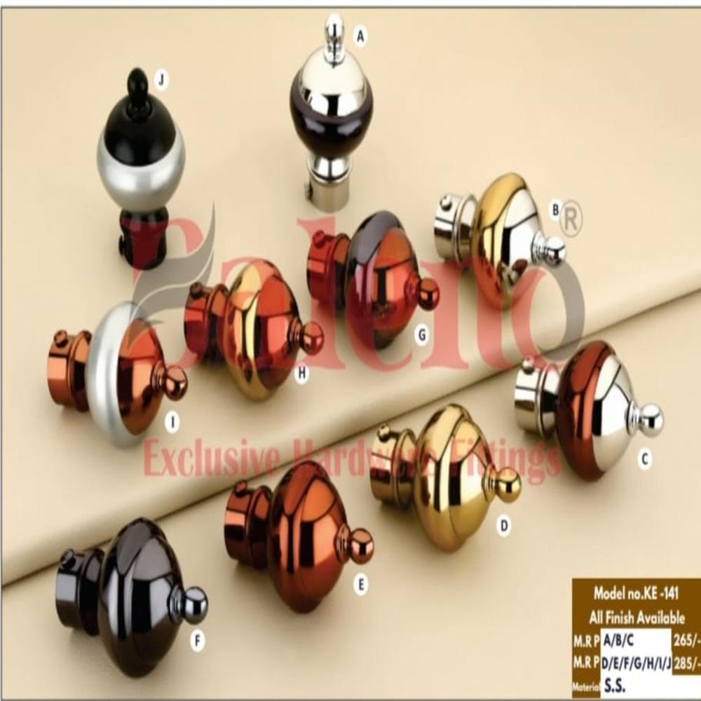 Curtain Bracket - Color: Gold Rosegold Black Sscp