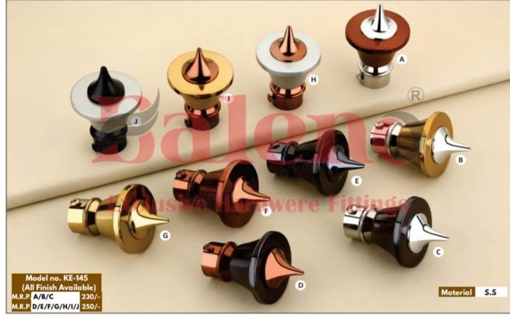 Curtain Bracket - Color: Gold Rosegold Black Sscp
