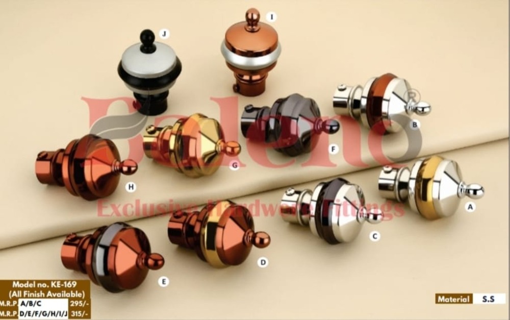 Stainless Steel Curtain Bracket - Design: Modern