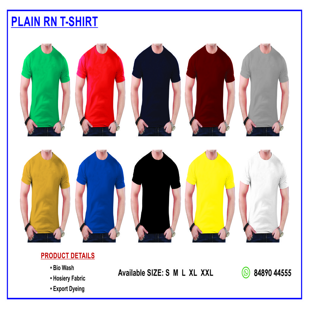 Men's Round Neck T-Shirt