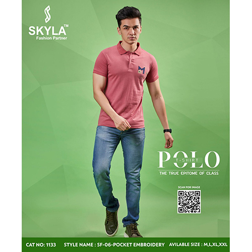 Mens Formal Polo T-Shirt