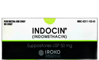indomethacin Suppositories USP 50 mg