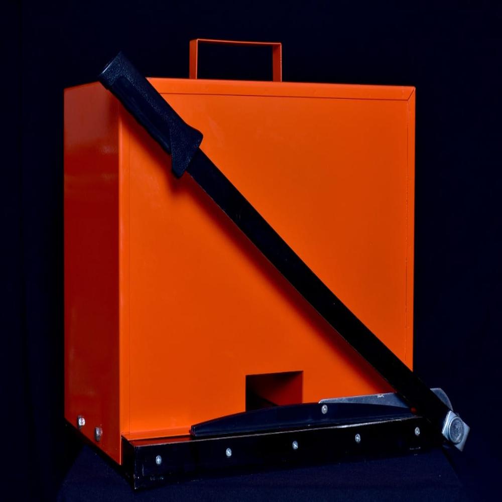 Hair Band Cutting Machine - Color: Orange