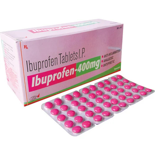 Ibuprofen  Tablets I.P 400 Mg - Drug Type: Generic Drugs