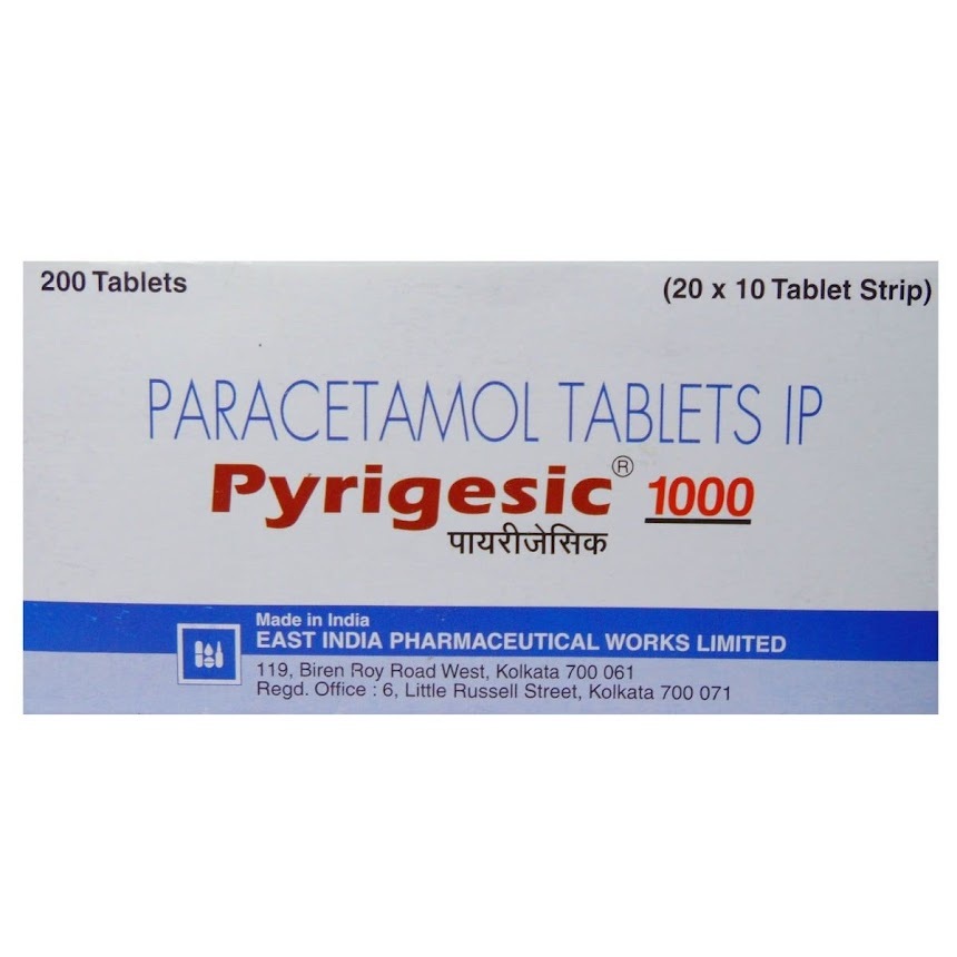 Paracetamol Tablets Ip 1000mg