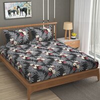 COTTON KING SIZE BED FITTED BEDSHEET