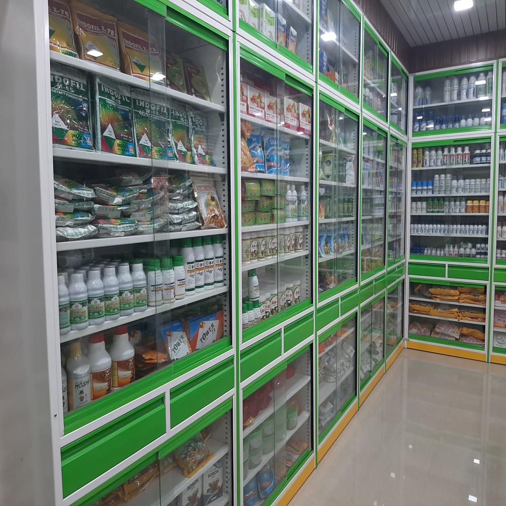 Agriculture shop Display Units racks, counters