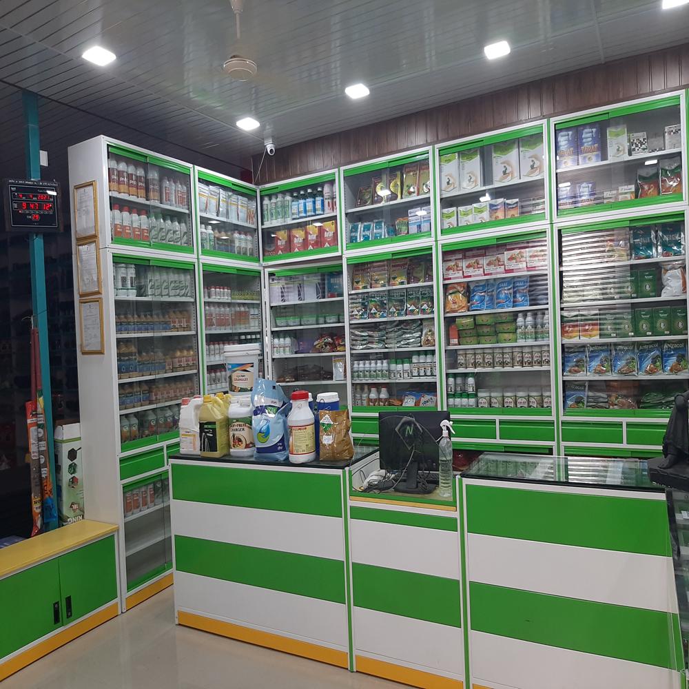 Agriculture shop Display Units racks, counters