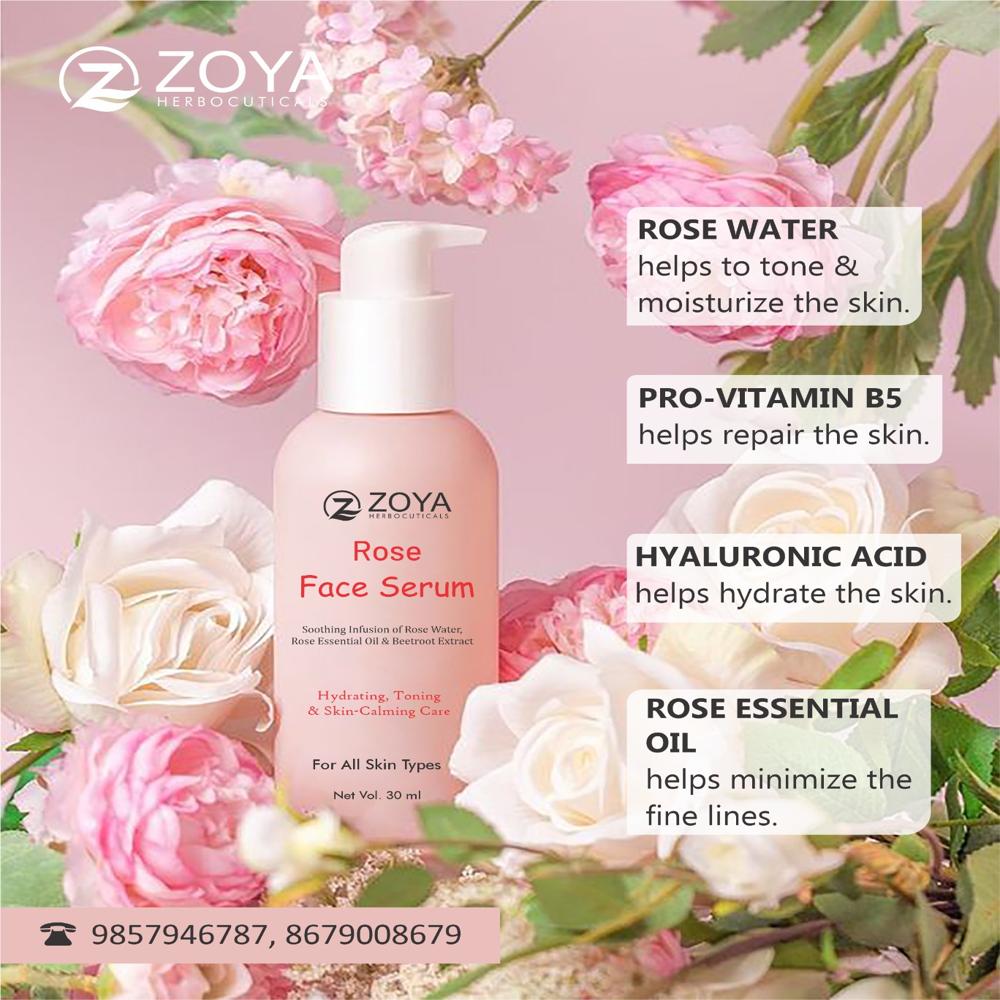 Rose Face Serum - Age Group: Suitable For All