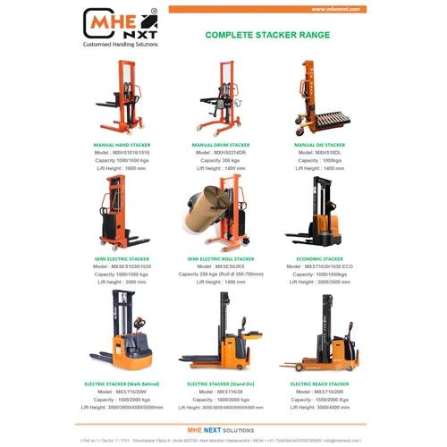 Counter Balanced Stacker
