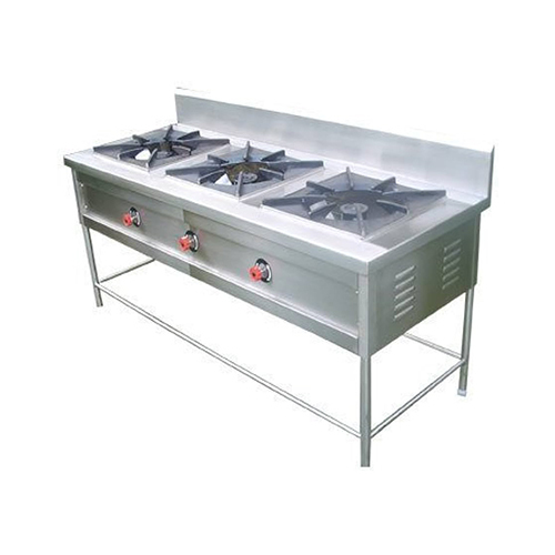 Three Burner Range
