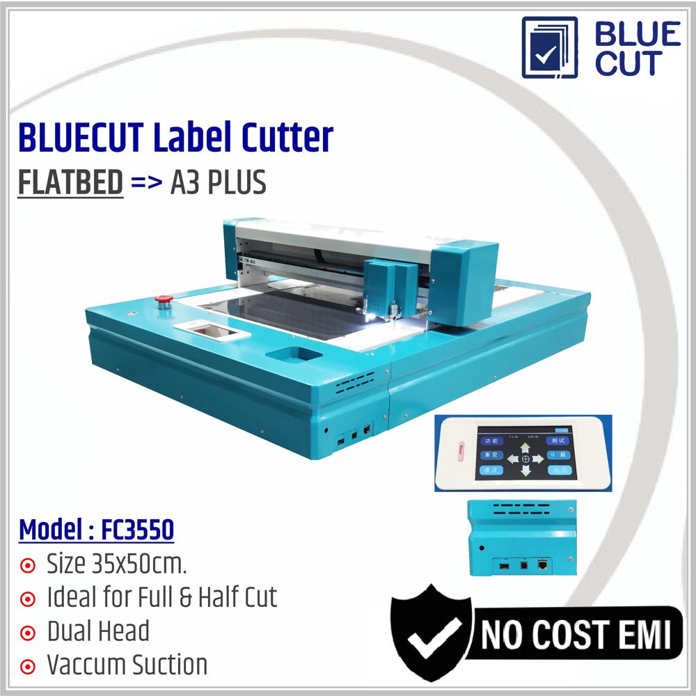 Flatbed Label Die Cutting Machine (A3 Plus Table Top)