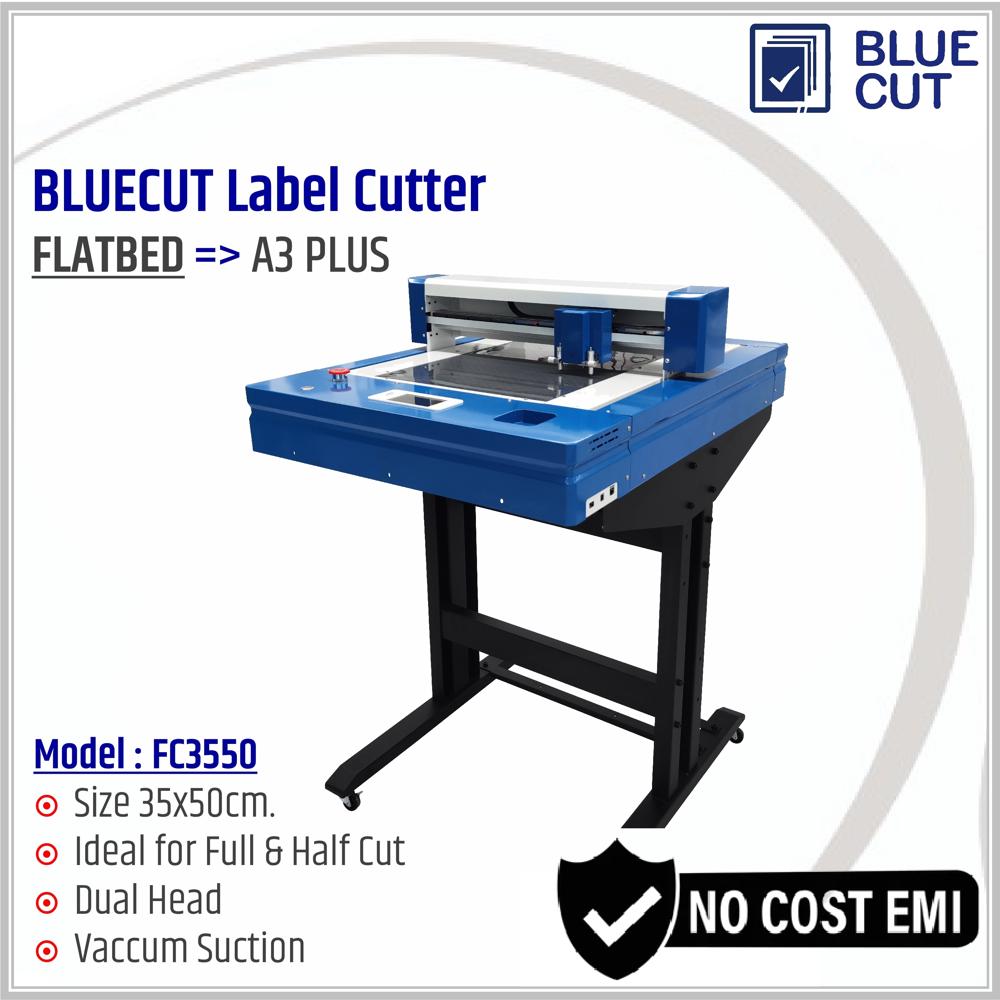 Flatbed Label Die Cutting Machine (A3 Plus Table Top)