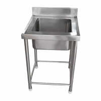 Stainless Steel Pot Wash Sink - Automatic Grade: Manual