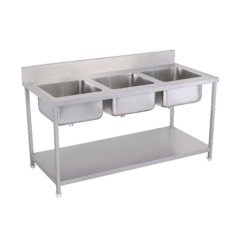 Three Sink Unit