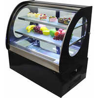 Curved Glass Cake Display Counter - Automatic Grade: Fully Automatic