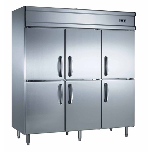 6 Door Stainless Steel Commercial Refrigerator