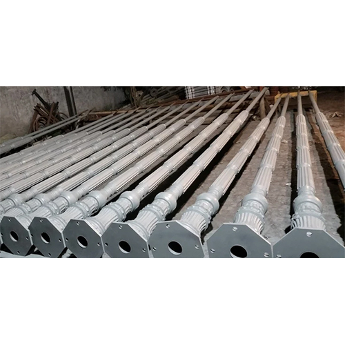 Decorative 9 Meter Height Lighting Pole - Color: Grey