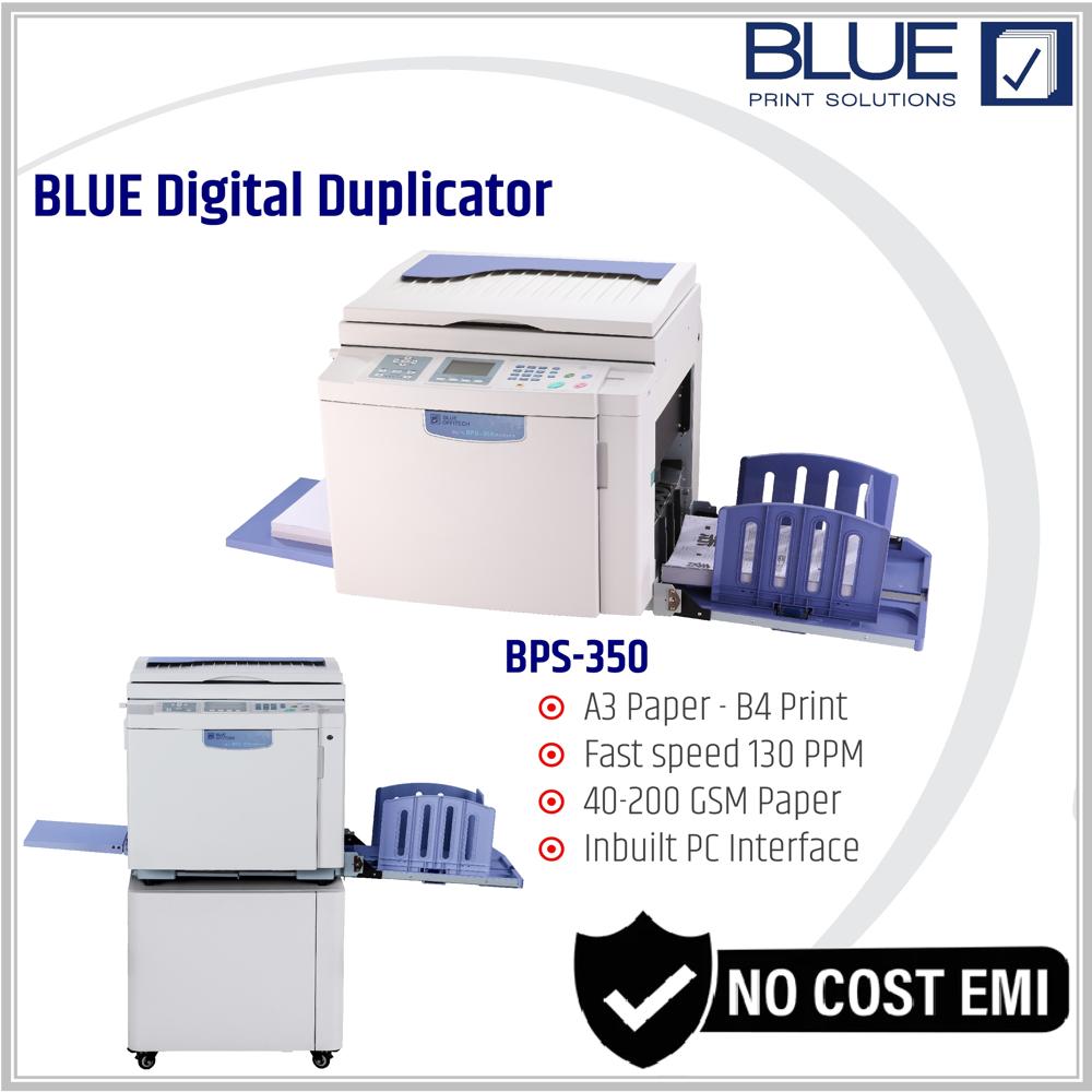 BPS350 Blue Digital Duplicator
