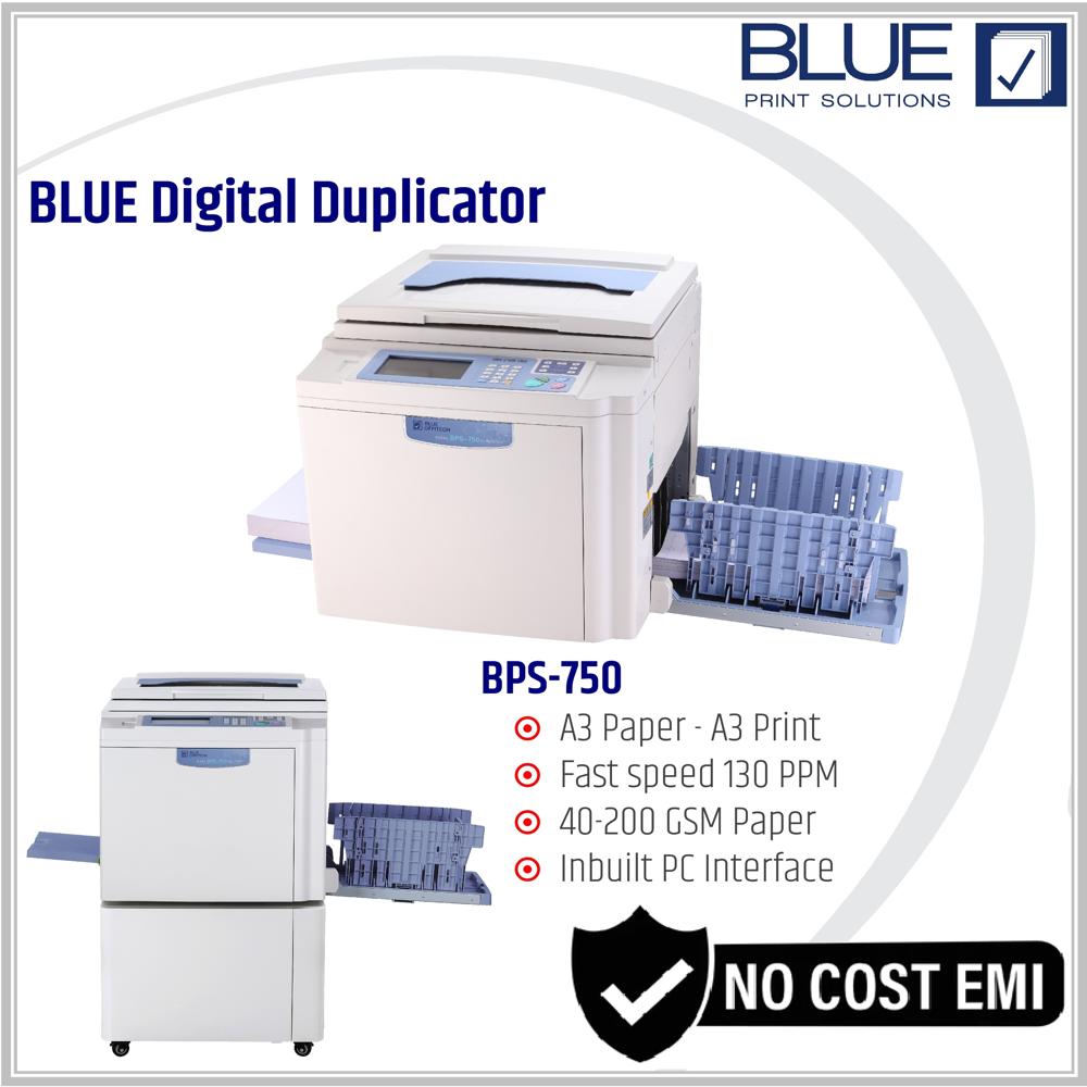 BPS750 Blue Digital Duplicator