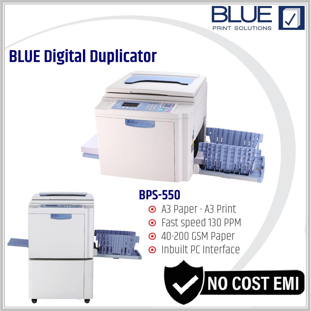 BPS550 Blue Digital Duplicator