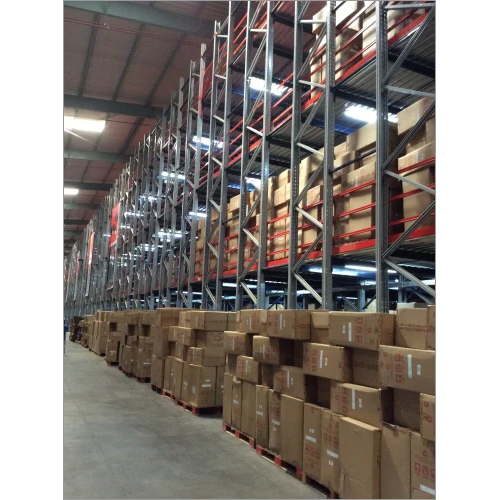 Multi Tier Racking System - Color: Blue