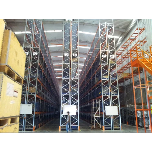 Selective Pallet Racking - Color: Blue