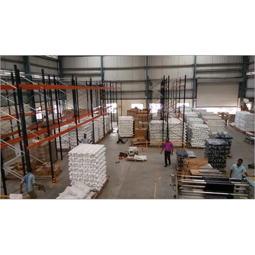 Selective Pallet Racking - Color: Blue