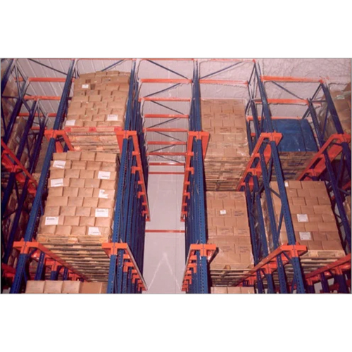Drive In Pallet Racking - Color: Blue