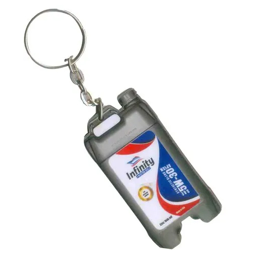 Infinity Promotional Keychain - Color: Grey