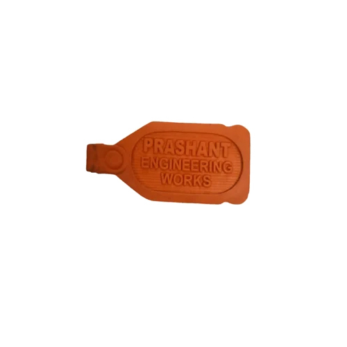 Promotional Pvc Moulding Keychain - Color: Brown