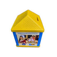 Plastic Coin Box - Color: Various