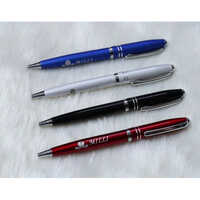 Black Promotional Plastic Pen - Color: Multicolor