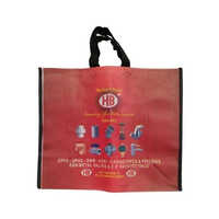 Promotional Carry Bag - Color: Red & Black