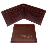 8004 Promotional Men Wallet - Color: Brown