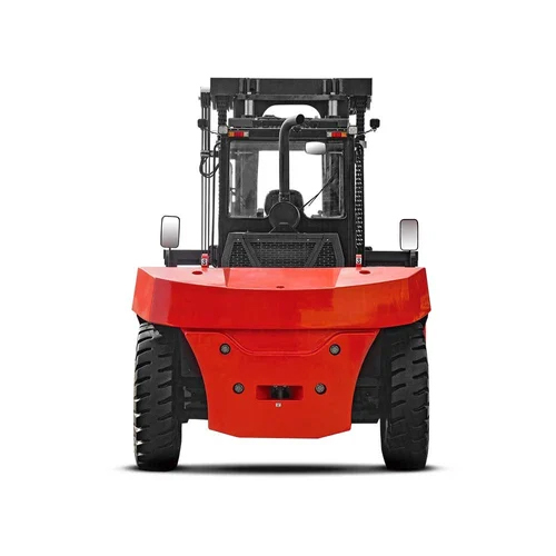 Heavy Duty Diesel Forklift - Color: Black