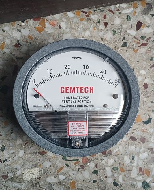 Gemtech Differential Excellent Pressure Gauge Distributor - Accuracy: A 2% (-Ha Model A 1) Of Fs (A 3% (-Ha A 1.5%) On -0