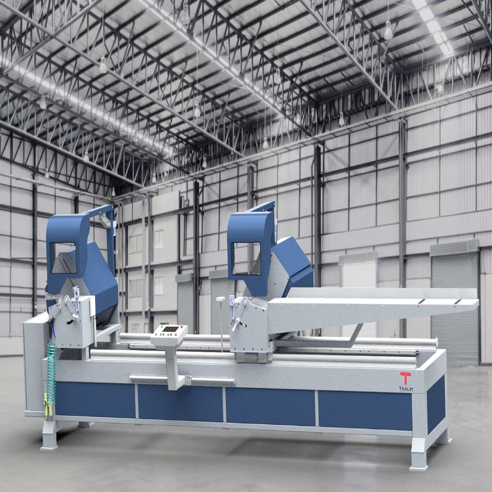 Digital Double Head Cutting Machine For Aluminium Window