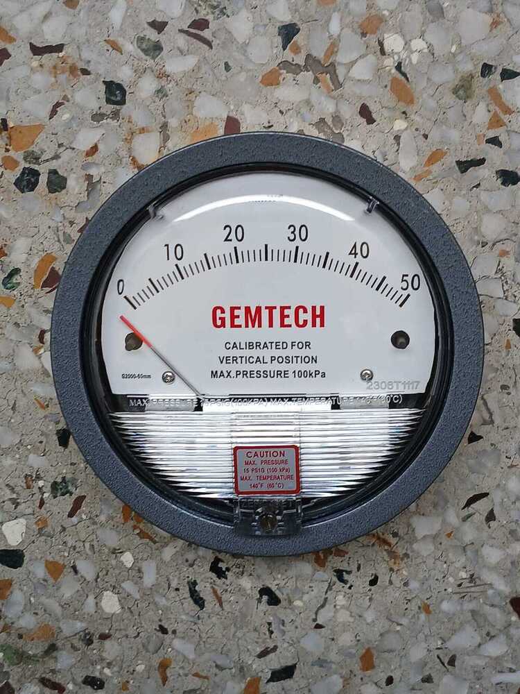 Gemtech Differential Pressure Gauge In Palwal Haryana