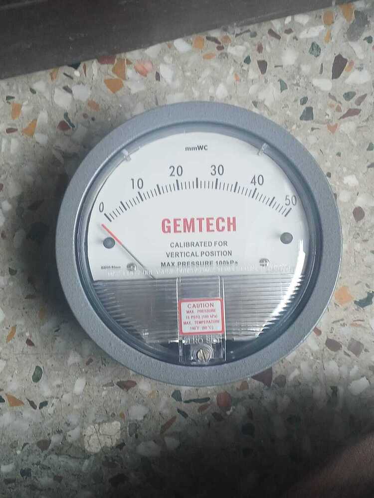 Gemtech Differential Pressure Gauge In Palwal Haryana