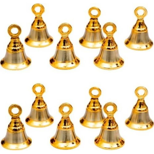 Decorative Plastic Golden Colour Bells