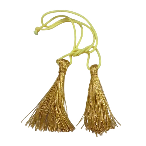 Golden Zari Tassel Latkan