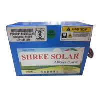 18ah Luminous Solar Battery - Material: Metal