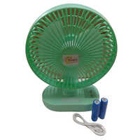 45w Rechargeable Mini Fan - Color: Green