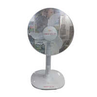 Solar Ac Dc Table Fan - Color: White