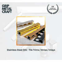 Silver Stainless Steel Wall Corner Guard - Aisi 304, 2mm Thickness | Matte/polished Finish, Rigid Hardness For High Traffic Areas