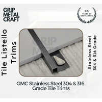 Stainless Steel Corner Tile Profiles Trims - Color: Silver